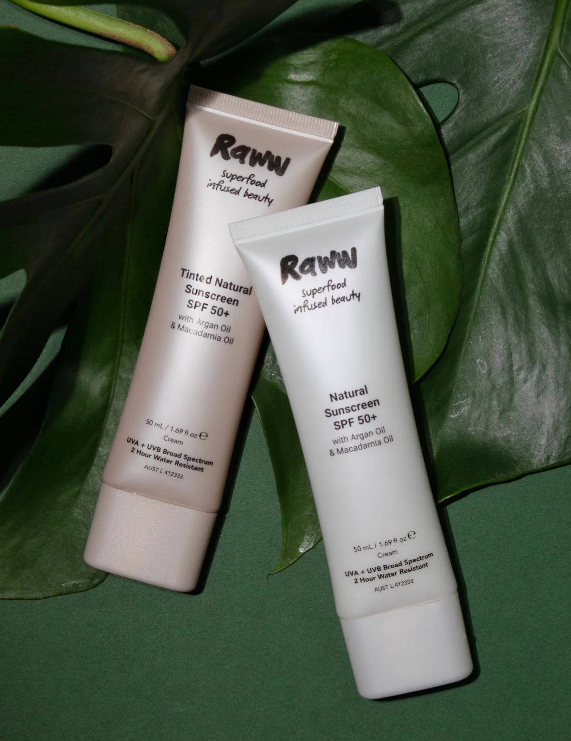Raww Cosmetics Natural Sunscreen SPF 50+ - Image 3