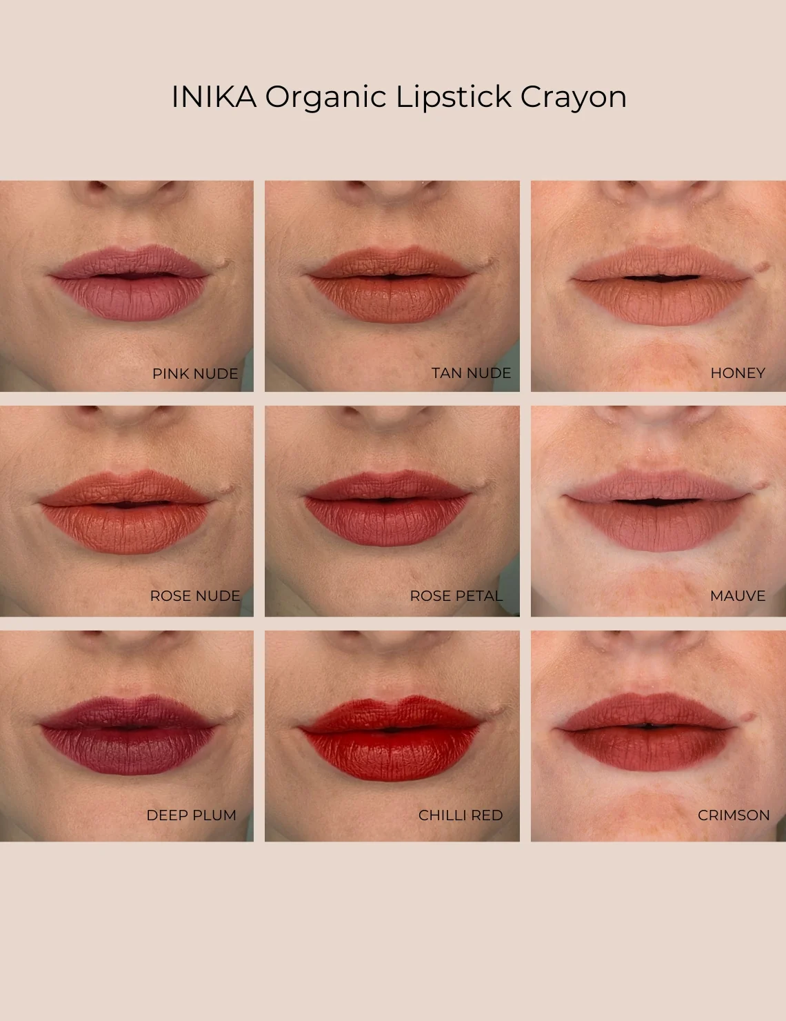 INIKA Organic Lipstick Crayon - Image 5