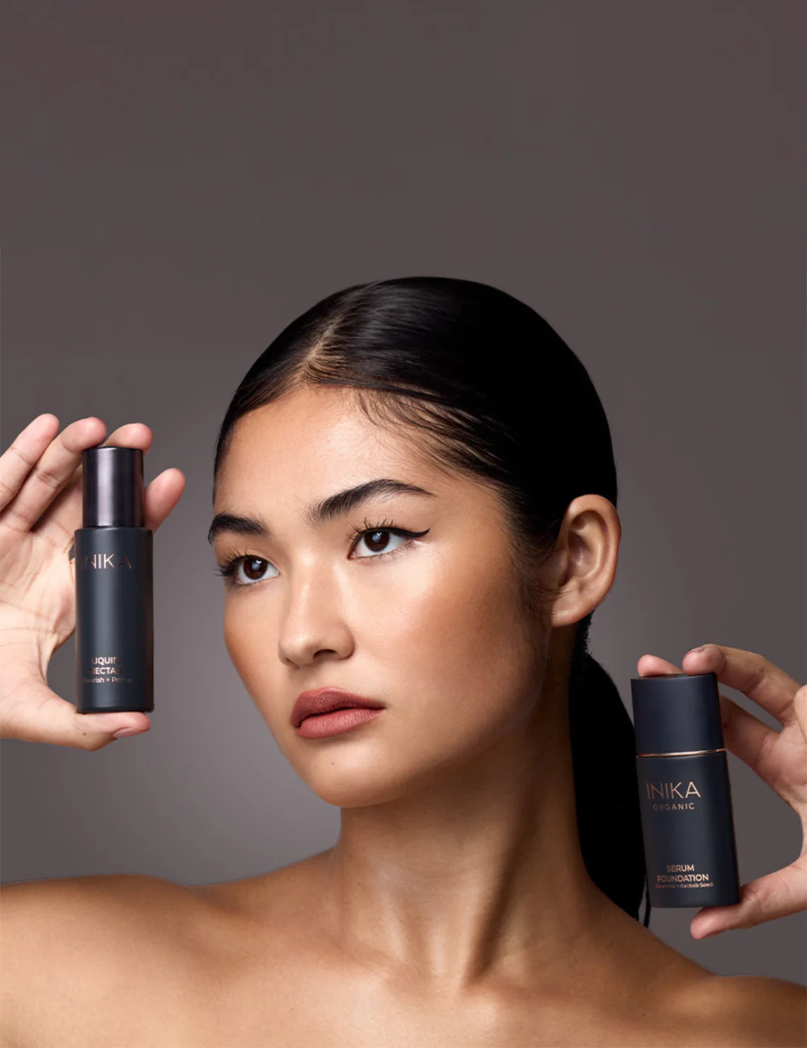 Organic Serum Foundation & Liquid Nectar Primer Bundle - Image 4